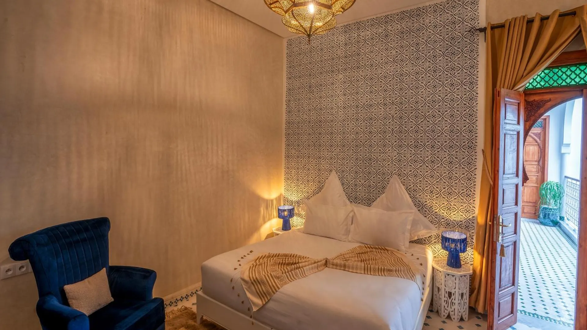 Penzion Dar Al-Famila Hamam & Spa Marakéš