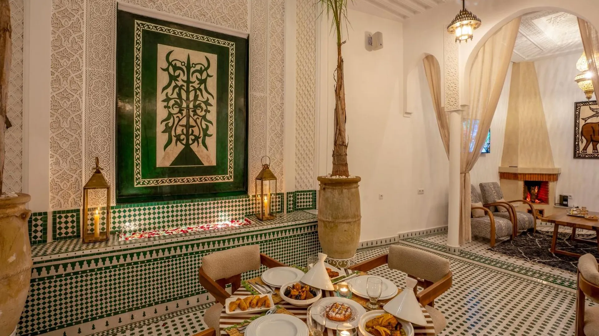 Maison d'hôtes Dar Al-Famila Hamam & Spa Marrakesh Maroc