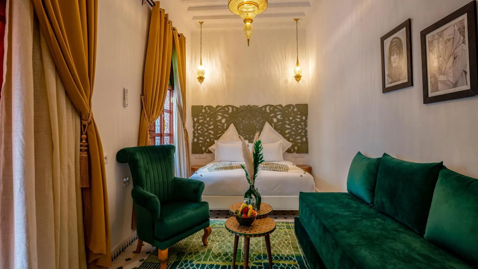 Penzion Dar Al-Famila Hamam & Spa Marakéš Maroko